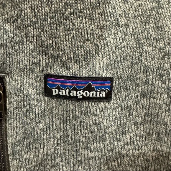 NWOT Patagonia Mens Better Sweater 1/4 Zip Heather Gray Grey